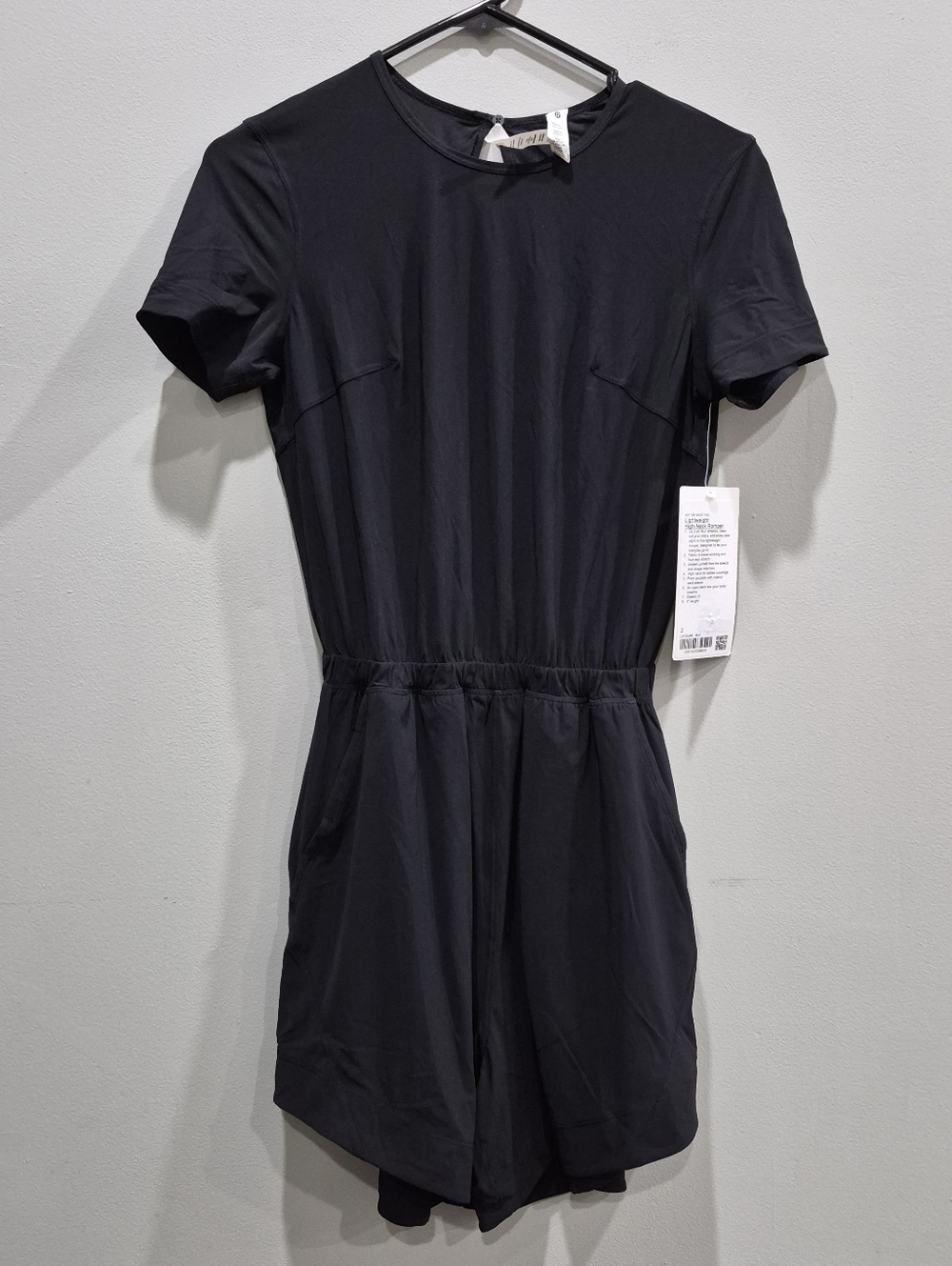 Lululemon Lightweight High-Neck Romper Black
